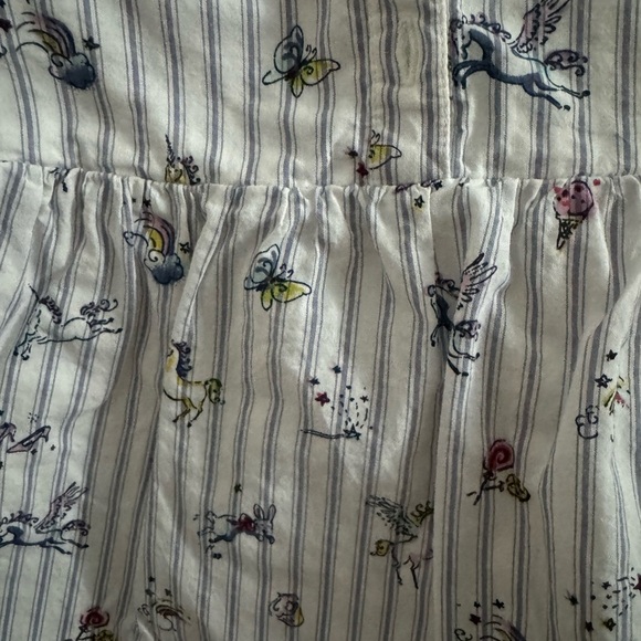 GAP Baby Dress Unicorn Candy design with collar. 12-18 months - Picture 5 of 7